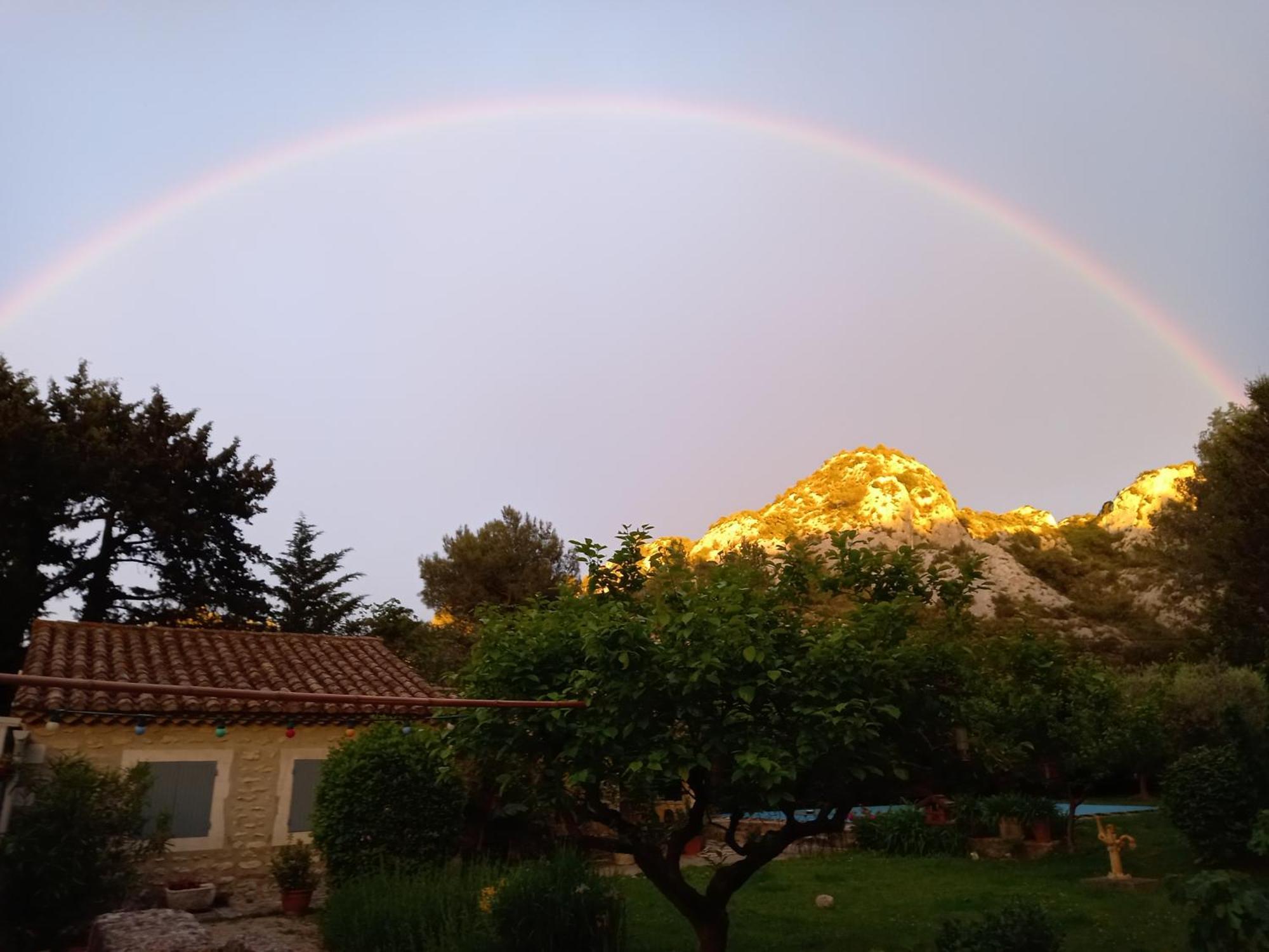 La Roulotte Du Petit Paradis Saint-Rémy-de-Provence Dış mekan fotoğraf